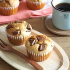 完熟バナナ救済！簡単すぎるチョコバナナマフィン