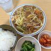 Tsuneaki Okadaの作ってみた!投稿(行列の定食屋さんの🍚とろとろあんかけ五目肉野菜炒め定食🤩)
