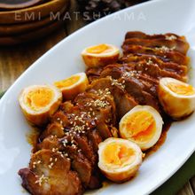 焼かずに出来る*柔らか本格焼豚風煮豚*