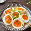 茹でて漬けるだけ♪【うま塩味玉】の工程2