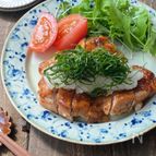 さっぱり！おろしそポン酢のチキンステーキ
