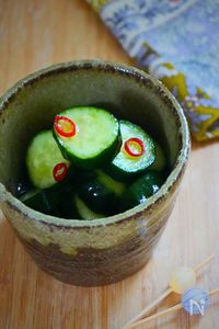 3分で完成♪袋で揉むだけ！白だし甘酢のきゅうり漬け