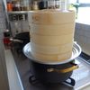 簡単♪しそチーズ厚揚げのせいろ蒸しの工程4