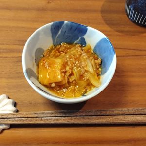 ゆの作ってみた!投稿(厚揚げたっぷり《とろ旨♡麻婆白菜》)