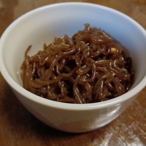 907307の作ってみた!投稿(糸こんにゃくのピリ辛炒め（すき焼き味）)