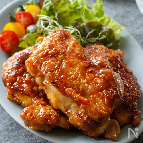 『ご飯もお酒も進む！！パリパリ旨辛チキン』