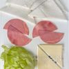 焼きはんぺんのハムチーズサンド♩おつまみサンド！はんぺん消費の工程1