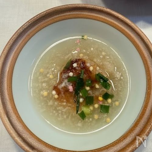 もっちり食感♪【蓮根餅の揚げ出し】