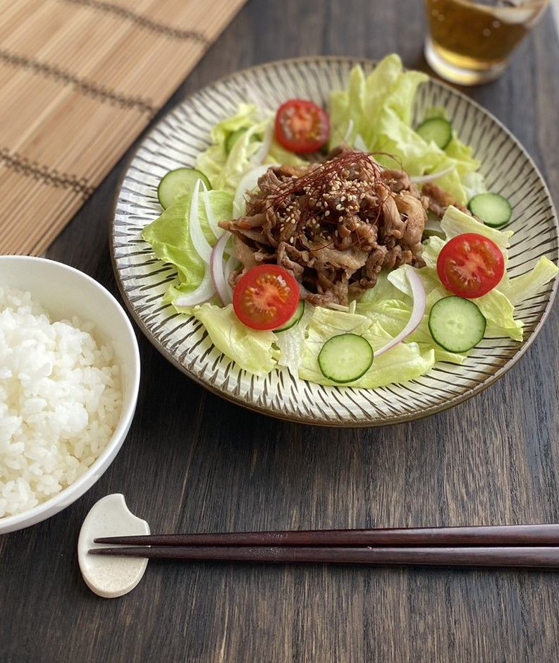 ごはんも進む！ピリ辛プルコギサラダ | レシピサイトNadia