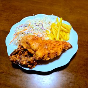 とよやんの作ってみた!投稿(⭐ほぼモスチキン⭐ザクザク和風香り醤油揚げ🤩フライドチキン)
