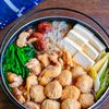 めんつゆでお手軽！鶏団子と鶏肉すき鍋の工程5