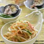 レンジで簡単♪モヤシの中華サラダ