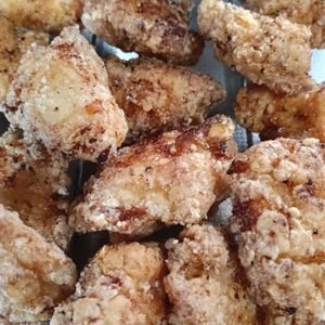 ぽぽペの作ってみた!投稿(これはムネ？ザクッとジュワッと【鶏ムネ唐揚げ】)