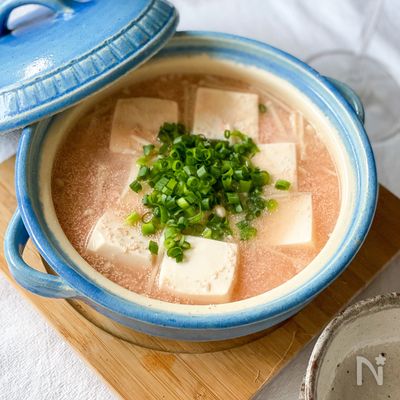 あつあつ明太子湯豆腐