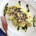 焼き茄子でカルパッチョ風