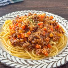 トマト缶不使用♪【ミートソーススパゲッティ】