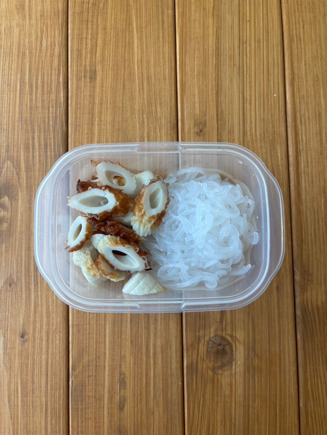 レンジで5分！【ちくわとしらたきの甘辛きんぴら】簡単副菜♩ | レシピ