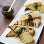 【グリルで焼くだけ】焼きたけのこ 大葉ソース