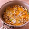 【ねぎ豚たまご丼】10分で完成！すき焼のたれで簡単！の工程3
