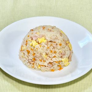 キャピタンの作ってみた!投稿(濃口ごま油の定番チャーハン)