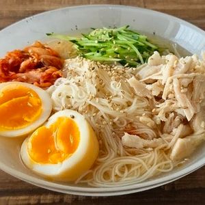 T0517Mの作ってみた!投稿(コク深スープの【冷麺風そうめん】)