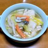 Nao★彡の作ってみた!投稿(10分でできる！鶏ささみと白菜のうま塩スープ)