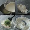 スモークサーモンとハーブのズッキーニロールの工程1