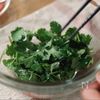夏に食べたい！トマトとパクチーのエスニックサラダの工程2