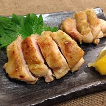 鶏肉のわさび焼き