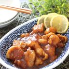 【鶏肉のレモン照り炒め煮】さっぱり食べられる♪ご飯が進む！