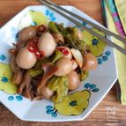 韓国風うずら卵とししとうの煮物【作り置き】