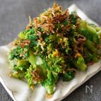 『菜の花カリカリじゃこ和え』ごま油香る菜の花の一品♡