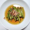 ふうかの作ってみた!投稿(シンプルが美味しい!アスパラの焼き浸し)