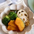 調味料1つだけ！超時短かぼちゃの揚げ焼き炒め