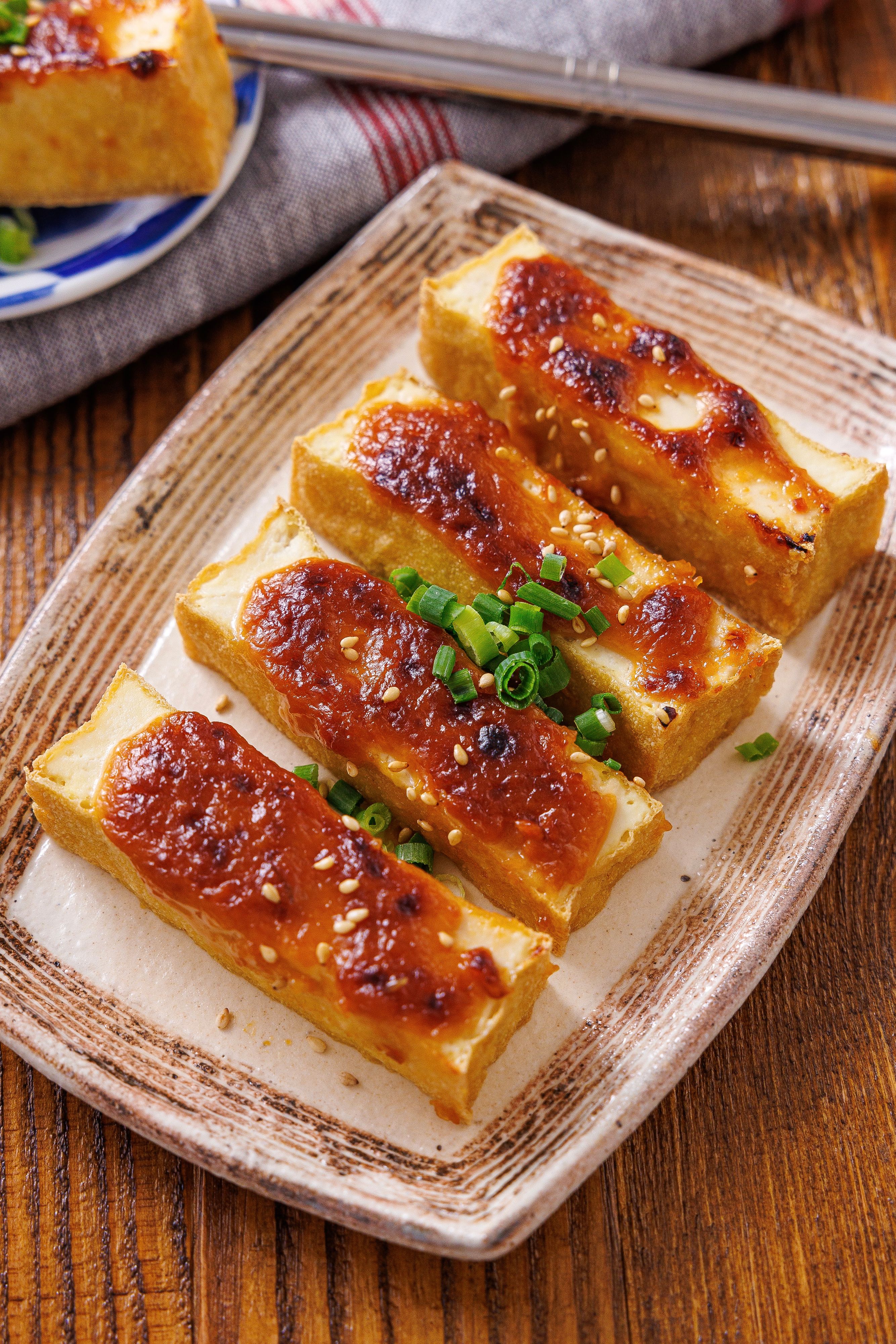 トースターで楽ちん♪】厚揚げの味噌マヨ焼き☆おつまみに最高
