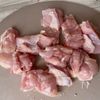 さっぱりコクうま！鶏ももと茄子の甘酢ごまだれ炒めの工程1