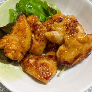チョビの助の作ってみた!投稿(人気給食ワンパン再現！ささみのレモン煮(煮ない)　)