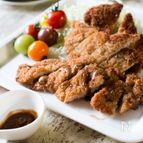 白ごまトンカツ白ごまソース