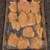 鶏むね肉とセロリの香ばしごまガーリックの工程1