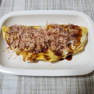 とももの作ってみた!投稿(レンジで簡単！野菜たっぷりとんぺい焼き)
