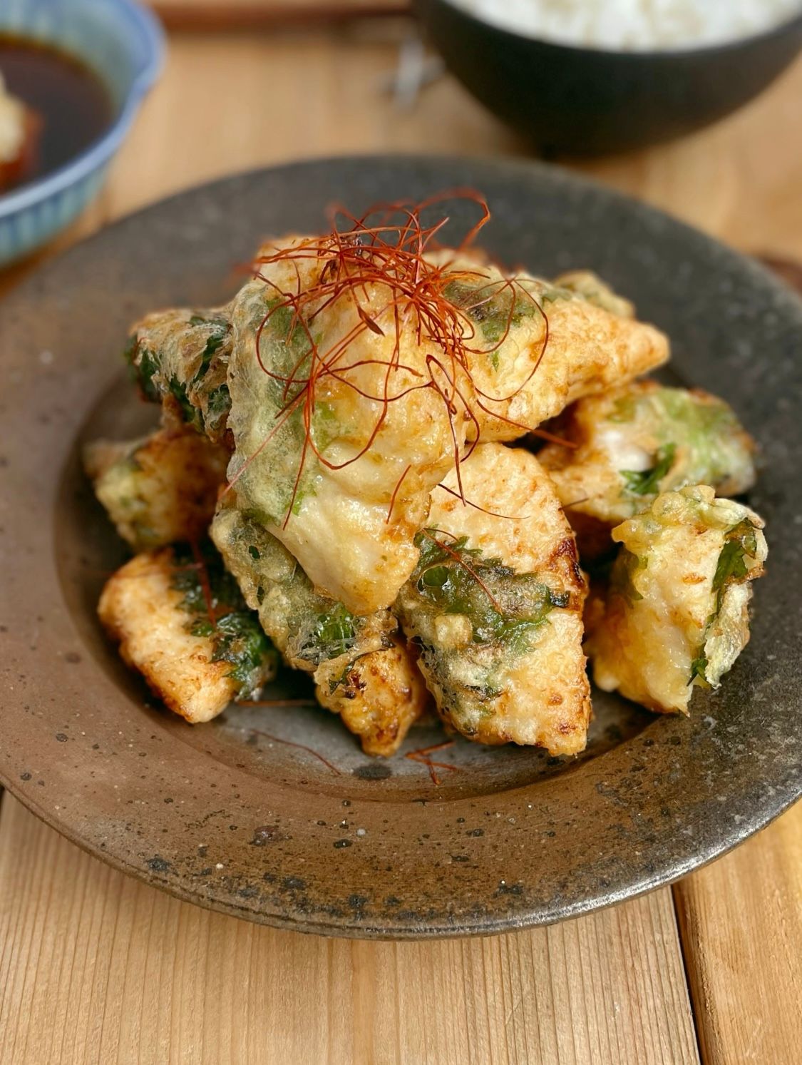 鶏胸肉の柚子胡椒天 | レシピサイトNadia