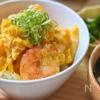 10分で完成！ぷりとろ【エビたま丼】