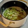 からだにやさしい♡小松菜と豆腐の生姜わかめスープの工程2