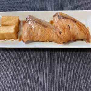 あすかの作ってみた!投稿(黄金だれの【ぶりの照り焼き】子どもも大好き！)