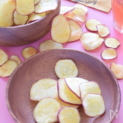おさつチップス♡黄色くて丸~いものは金運を呼ぶ!