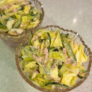 おこめの作ってみた!投稿(【子供爆食！キャベツときゅうりのコールスロー】野菜嫌いにも♪)