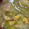 ここあの作ってみた!投稿(ふわふわたまごが美味しい【キャベツたっぷり中華スープ】)