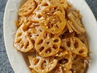 1分副菜『甘辛オイスター蓮根』レンジで簡単！お弁当にも♡