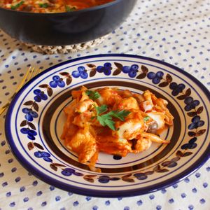 rcwの作ってみた!投稿(【鶏むね肉のトマト煮込み】濃厚トマトソースにチーズがとろり♡)