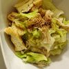 曖昧の作ってみた!投稿(レンジ3分半！調味料1つ【キャベツのおひたし】)